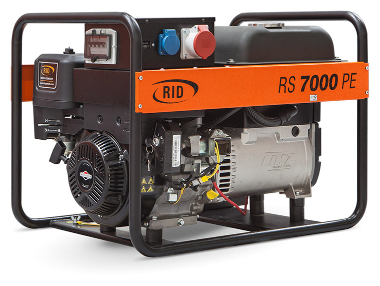 Бензиновый генератор RID RS7000PE